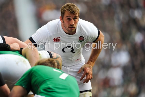 Chris Robshaw England v Ireland Twickenham 6 Nations 2014