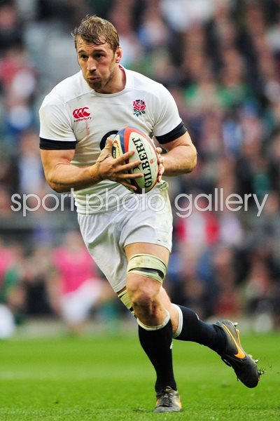 Chris Robshaw England v Ireland Twickenham 6 Nations 2014