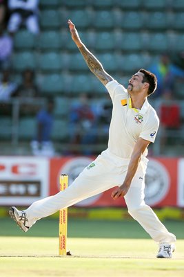 Mitchell Johnson Australia v South Africa Port Elizabeth 2014