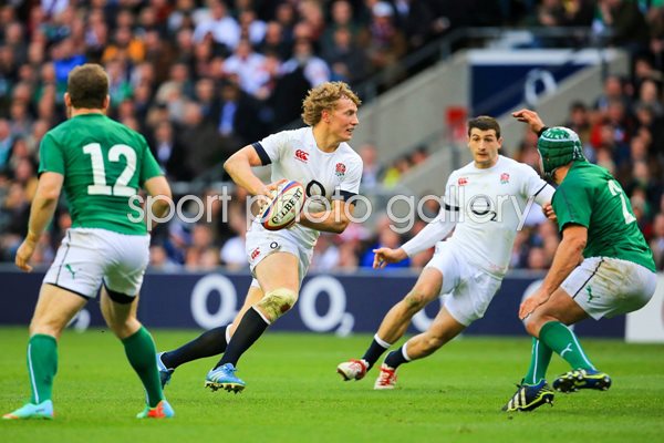 Billy Twelvetrees England v Ireland Twickenham 6 Nations 2014