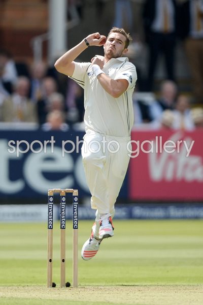 Tim Southee New Zealand v England Lords 2015