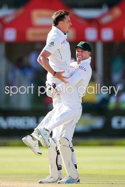 Dale Steyn & AB De Villiers South Africa v Australia 2014