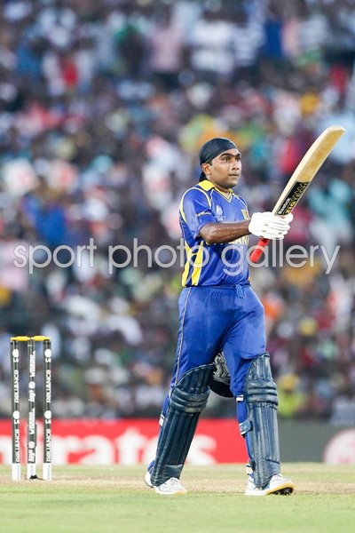 Mahela Jayawardena of Sri Lanka World Cup Century