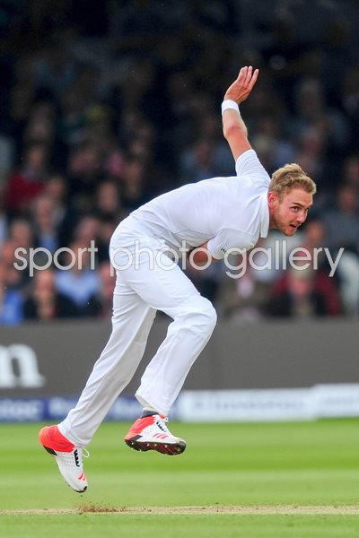 Stuart Broad England v New Zealand Lords 2015