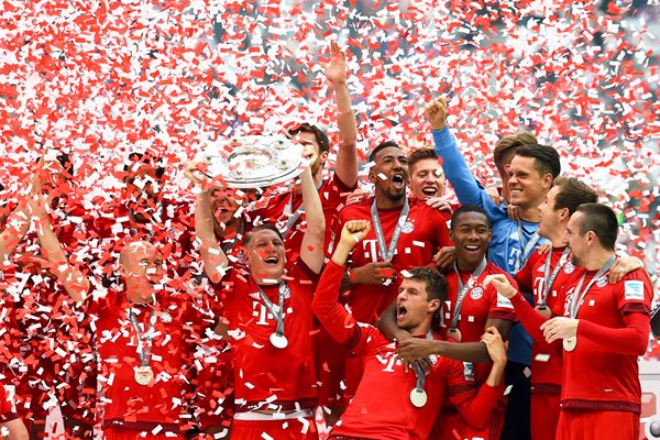 Bayern Munich 2015 Bundesliga Champions 