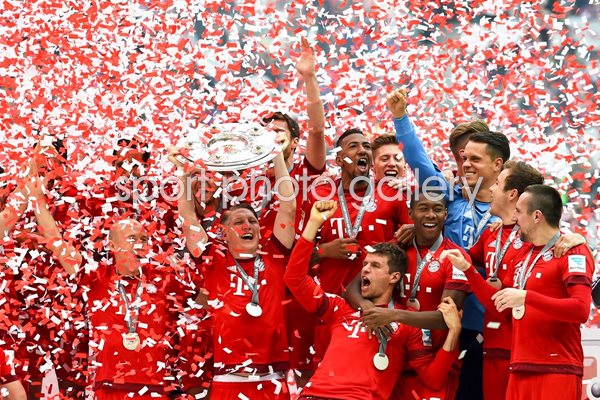 Bayern Munich 2015 Bundesliga Champions 