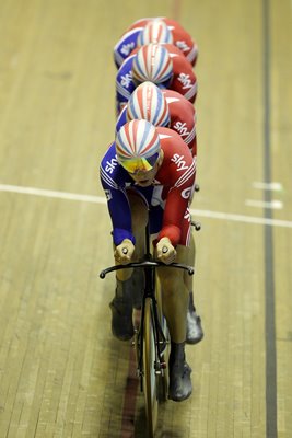 Great Britain Team pursuit Worlds 2011