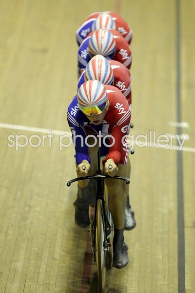 Great Britain Team pursuit Worlds 2011