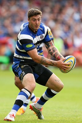 Matt Banahan Bath Rugby v Leicester Tigers Semi Final 2015