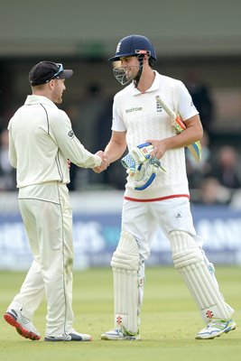 Alastair Cook & Brendon McCullum Lords 2015