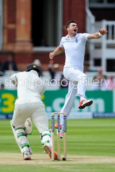 James Anderson England v New Zealand Lords 2015