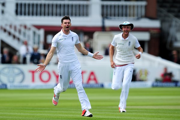 James Anderson England v New Zealand Lords 2015