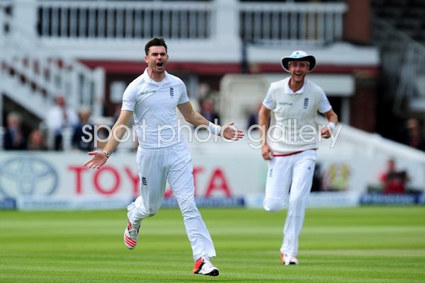 James Anderson England v New Zealand Lords 2015