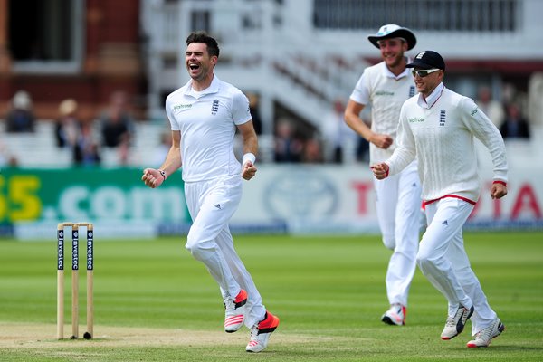 James Anderson England v New Zealand Lords 2015