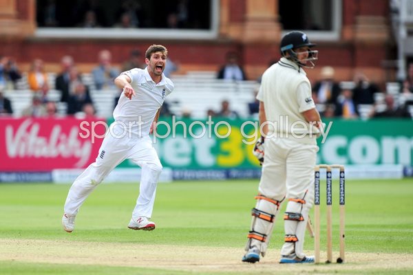 Mark Wood England v New Zealand Lords 2015