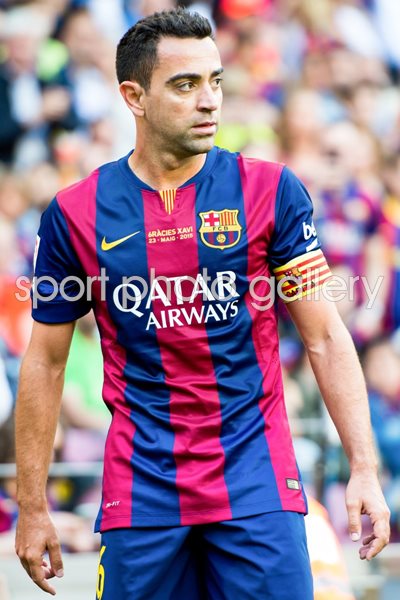 Xavi Hernandez Barcelona Captain