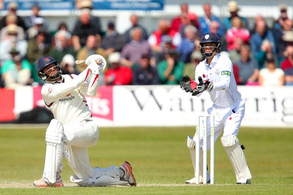 Arron Lilley Lancashire v Derbyshire 2015