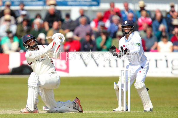 Arron Lilley Lancashire v Derbyshire 2015