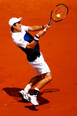 Kei Nishikori French Open 2015