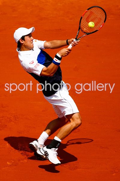 Kei Nishikori French Open 2015