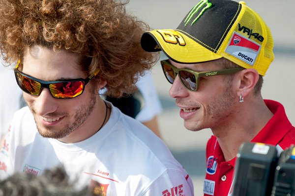 Marco Simoncelli & Valentino Rossi 2011