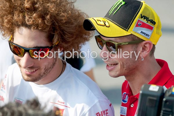 Marco Simoncelli & Valentino Rossi 2011