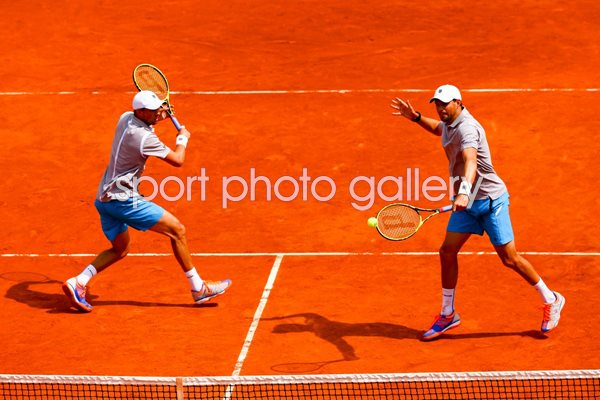 Bryan Brothers French Open 2015