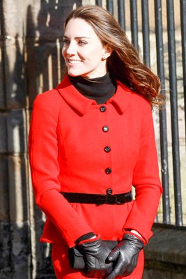 Kate Middleton Visits St Andrews 2011