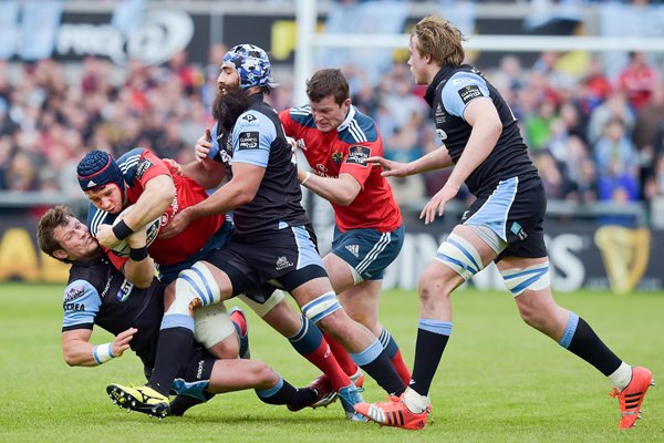 Josh Strauss Glasgow Warriors v Munster 2015