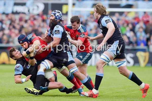 Josh Strauss Glasgow Warriors v Munster 2015