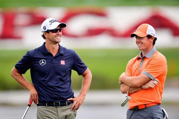 Rory McIlroy & Adam Scott Honda Classic Florida 2014