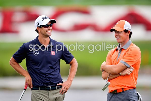 Rory McIlroy & Adam Scott Honda Classic Florida 2014