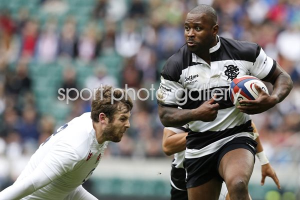 Ugo Monye Barbarians v England 2015