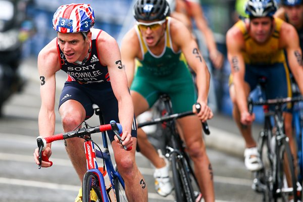 Jonathan Brownleee World Triathlon London 2015