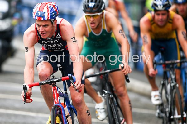 Jonathan Brownleee World Triathlon London 2015