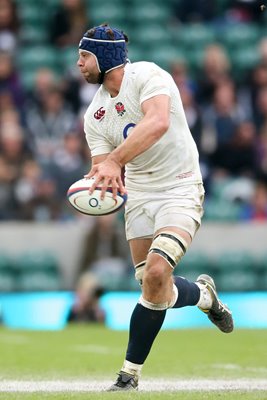 Josh Beaumont England v Barbarians Twickenham 2015