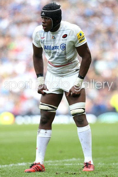 Maro Itoje Saracens Premiership Final Twickenham 2015