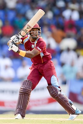 Dwayne Bravo West Indies v England Antigua 2014