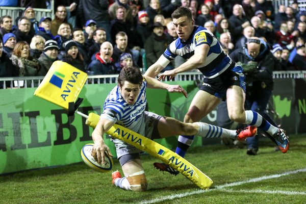 Joel Tomkins  Bath v Saracens 2014