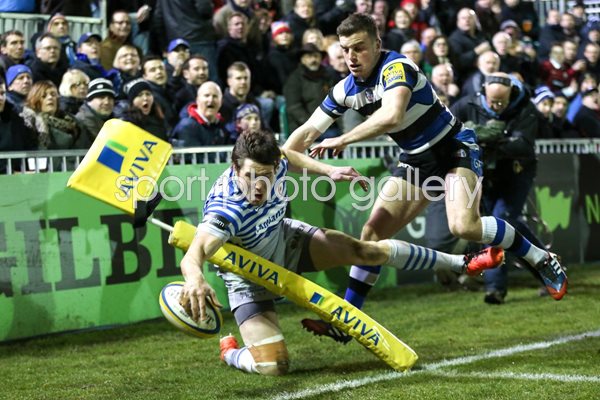 Joel Tomkins  Bath v Saracens 2014