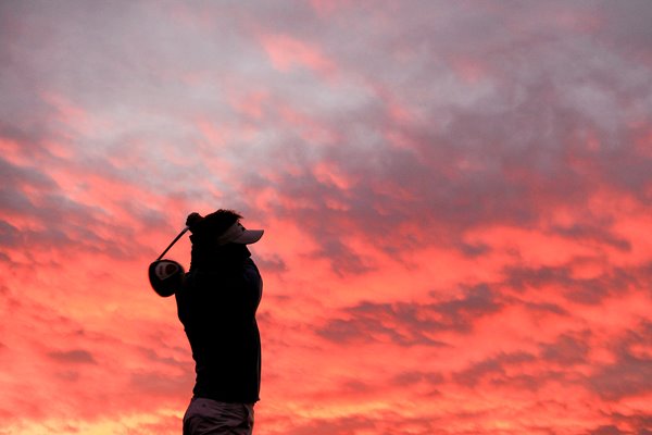 Luke Donald WGC 2011 Silhouette