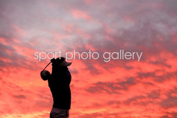 Luke Donald WGC 2011 Silhouette