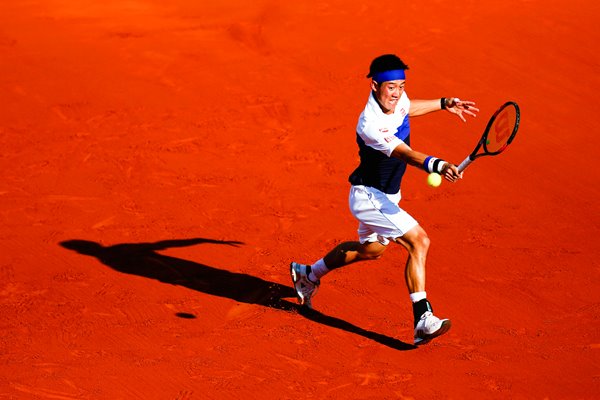 Kei Nishikori French Open 2015