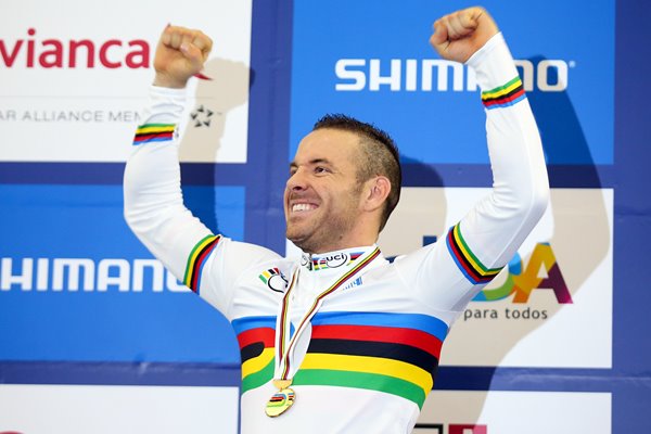 Francois Pervis Track Cycling Triple World Gold 2014