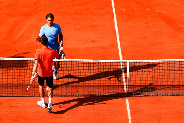 Rafael Nadal & Novak Djokovic French Open 2015