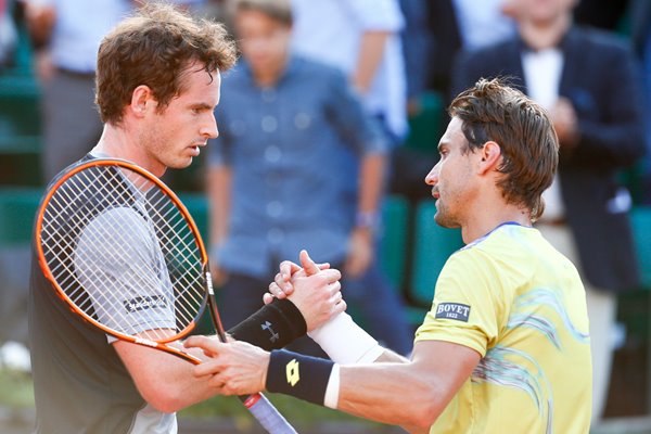 Andy Murray & David Ferrer French Open 2015