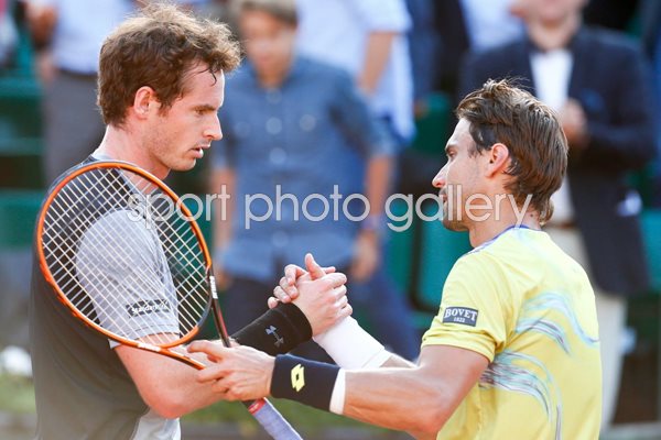 Andy Murray & David Ferrer French Open 2015