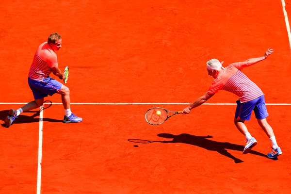 John & Patrick McEnroe French Open 2015