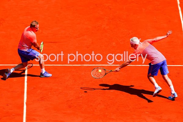John & Patrick McEnroe French Open 2015
