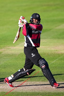 Chris Gayle Somerset v Hampshire 2015